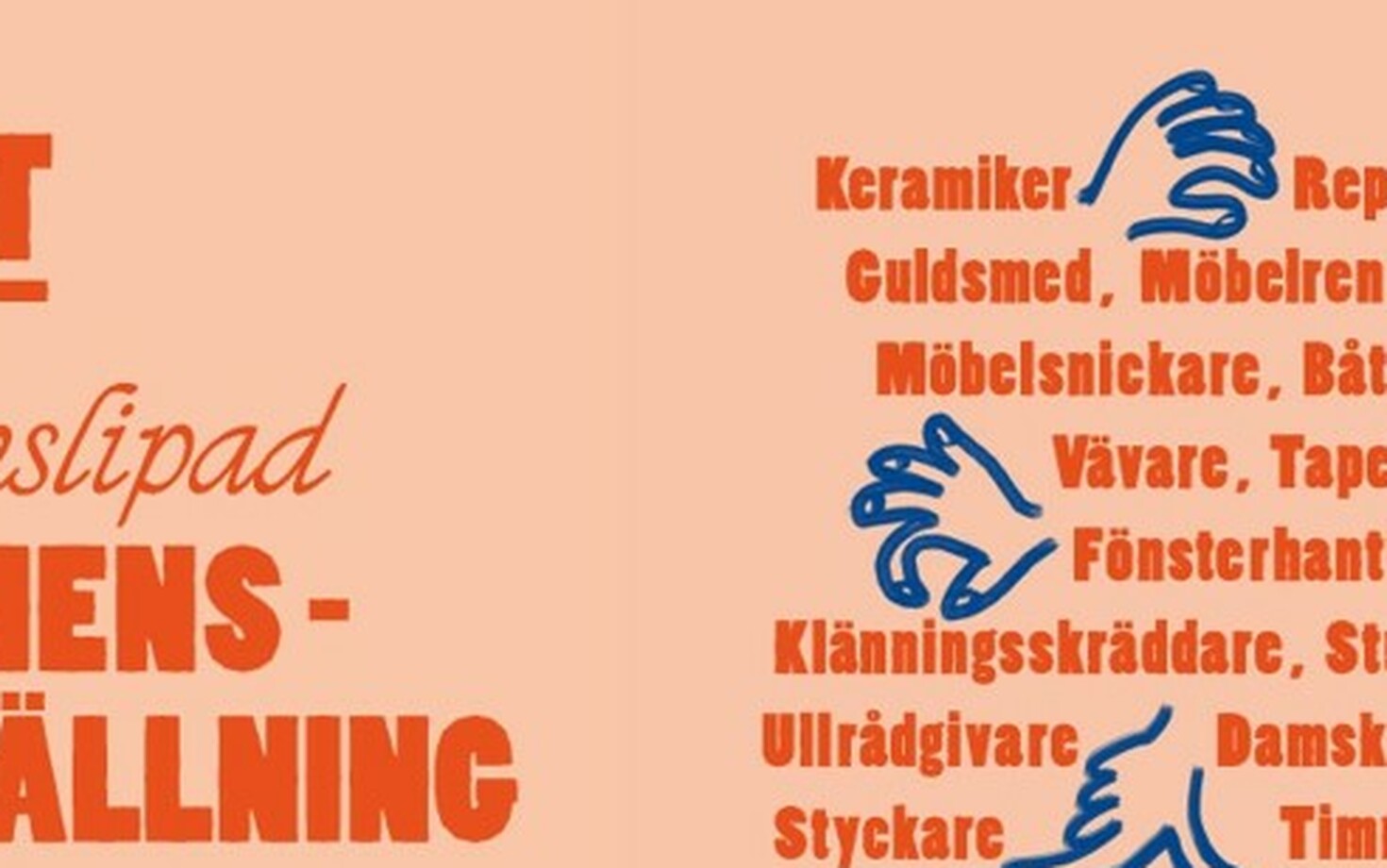 Hantverksakademins examensutställning EX:UT 2025